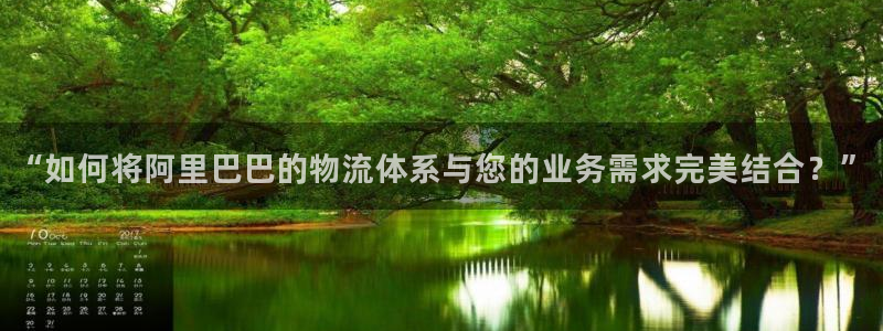 狗子28旗下：“如何将阿里巴巴的物流